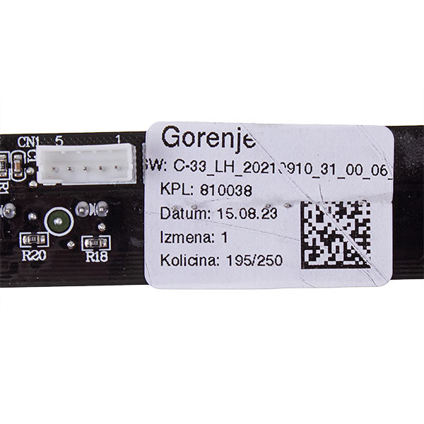 Refrigerator Control board Gorenje 810038