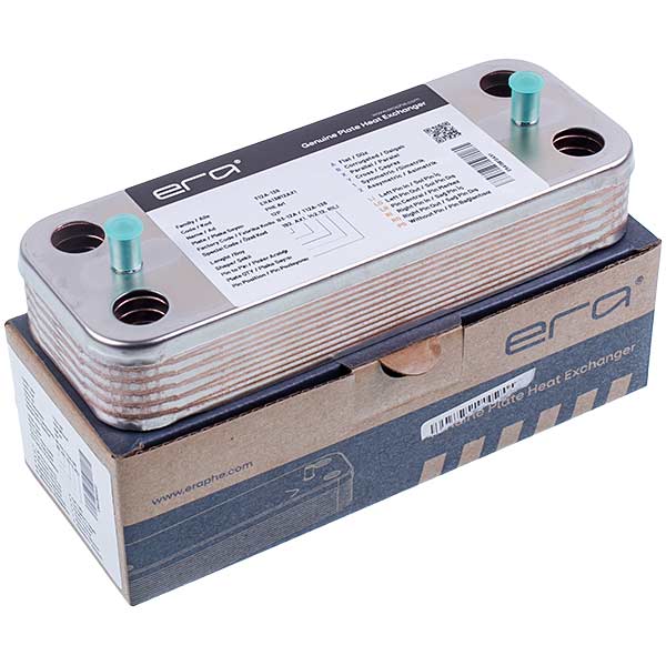DHW Plate Heat Exchanger (12 plates) for Gas Boiler 65104333