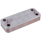 DHW Plate Heat Exchanger (12 plates) for Gas Boiler 7825533