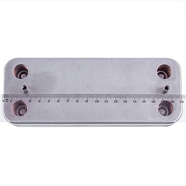 DHW Plate Heat Exchanger (12 plates) for Gas Boiler 7825533