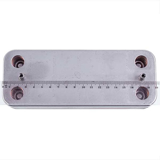 DHW Plate Heat Exchanger (12 plates) for Gas Boiler 7825533