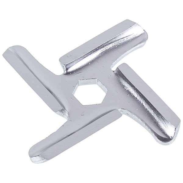 Food Processor Meat Grinder Knife Electrolux 4055396255 D=48mm s=4mm hexagonal hole