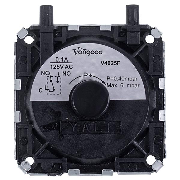 Gas-fired Boiler Air Pressure Switch (Pressostat) Baxi/Westen P=0,4 mbar