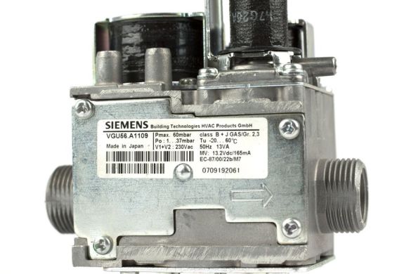 Gas valve Siemens VGU56.A1109 for gas boiler Fondital 6VALVGAS06