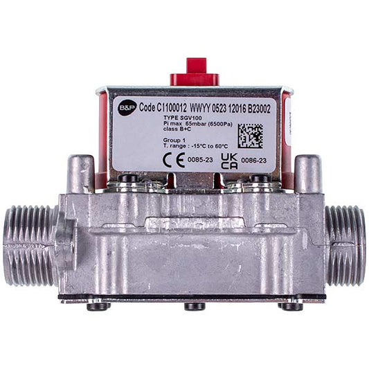 Gas Valve Bertelli&Partners SGV100 C1100010 for Gas Condensing Boiler Italtherm City 522001665