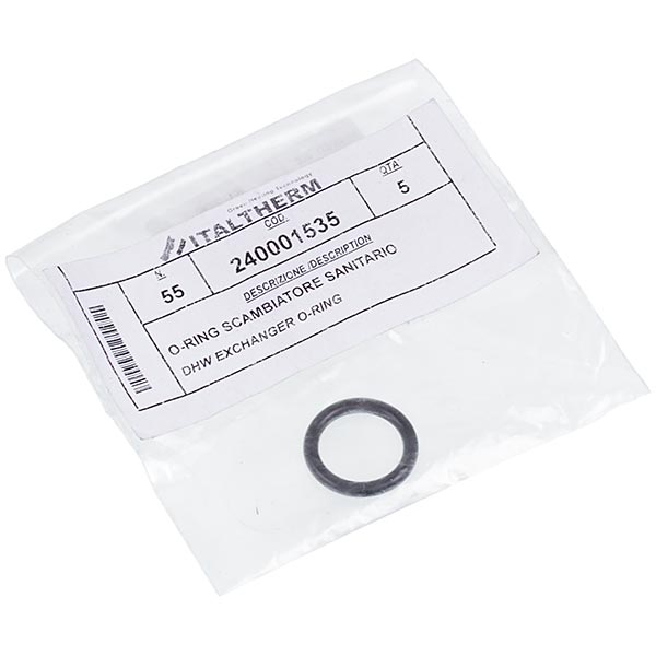 Heat Exchanger O-Ring Gasket 26x19x4mm for Gas Boiler Italtherm 240001535