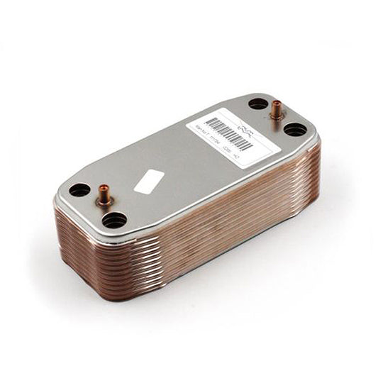 DHW Plate Heat Exchanger (22 plates) for Gas Boiler Fondital Nias Dual, Nova Florida Libra Dual BTFS 6SCAMPIA05