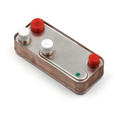 DHW Plate Heat Exchanger (15 plates) for Gas Boiler Compatible with Nobel 53430