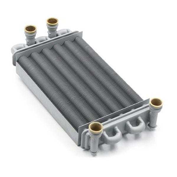 Bithermic Heat Exchanger for Gas Boiler Compatible with Hermann Habitat 2 SE 15004375