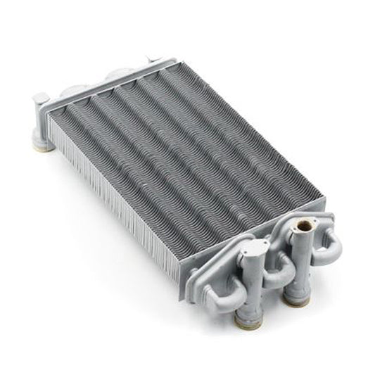 Bithermic Heat Exchanger for Gas Boiler Compatible with Hermann Habitat 2 SE 15004375