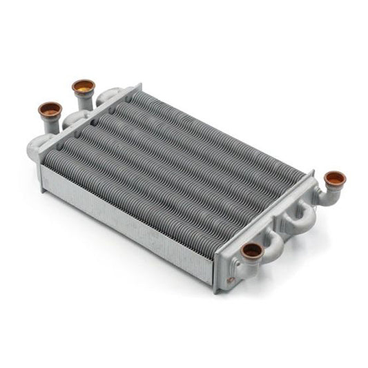 Bithermic Heat Exchanger for Gas Boiler Compatible with Airfel Digifix 24 CE H3101080204010