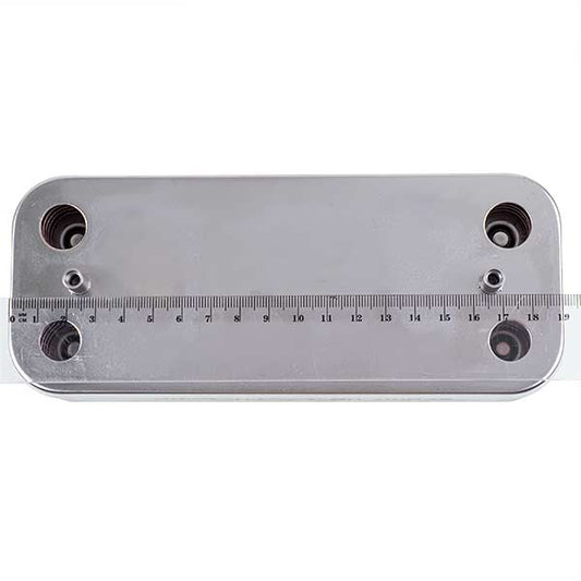DHW Plate Heat Exchanger (12 plates) for Gas Boiler Compatible with Ariston/Сhaffoteaux 65104333