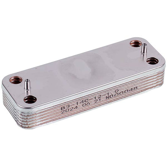 DHW Plate Heat Exchanger (12 plates) for Gas Boiler 6SCAMPIA07