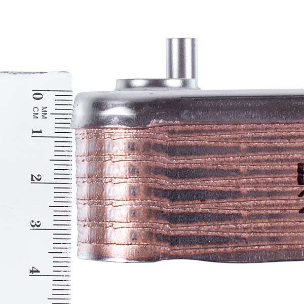 DHW Plate Heat Exchanger (12 plates) for Gas Boiler Compatible with Beretta R8036