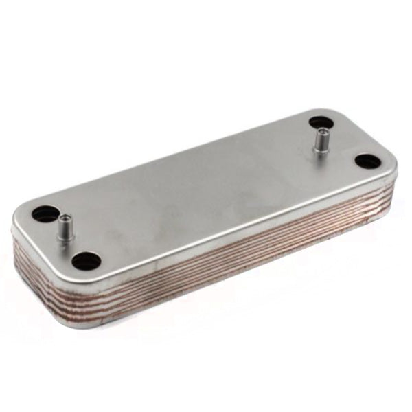 DHW Plate Heat Exchanger (10 plates) for Gas Boiler Compatible with Baxi/Westen 17B2071000
