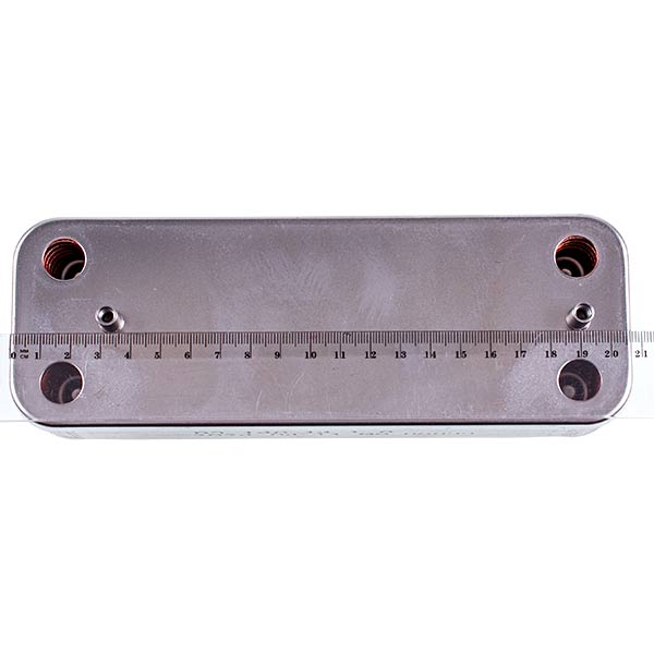 DHW Plate Heat Exchanger (14 plates) for Gas Boiler Compatible with Baxi ECO-3, Eco 4S, Luna, Westen Energy 5686680