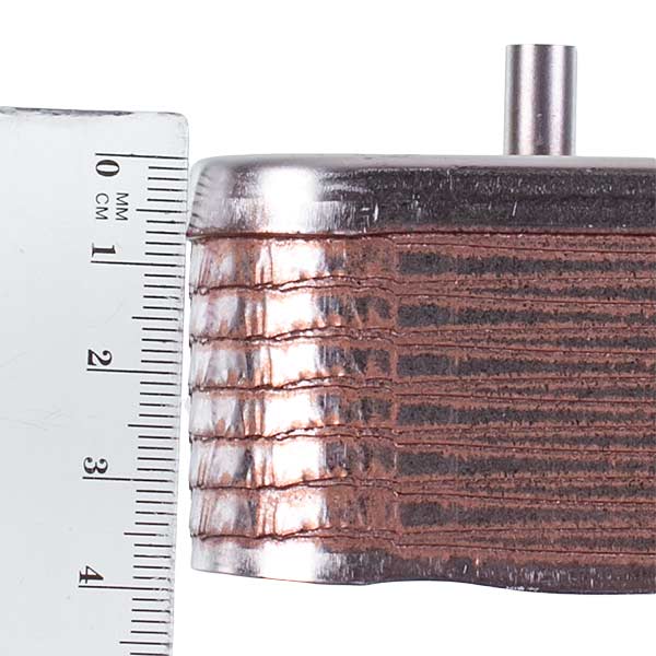 DHW Plate Heat Exchanger (14 plates) for Gas Boiler Compatible with Baxi ECO-3, Eco 4S, Luna, Westen Energy 5686680