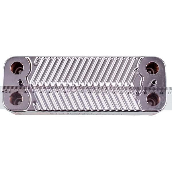DHW Plate Heat Exchanger (14 plates) for Gas Boiler Compatible with Protherm Tiger 24 KTV12, 24 KOV12 0020025294