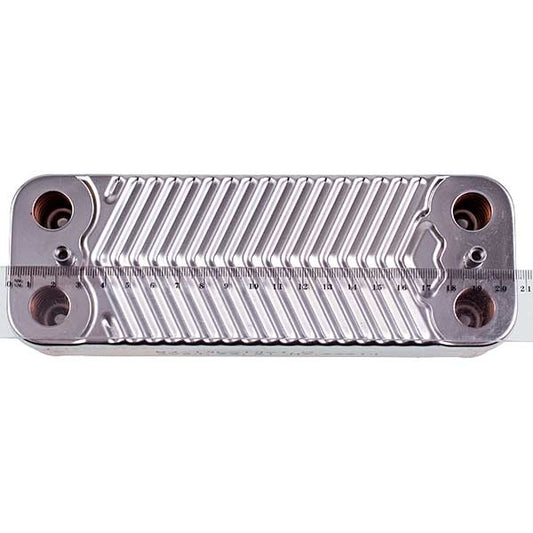 DHW Plate Heat Exchanger (14 plates) for Gas Boiler Compatible with Protherm Tiger 24 KTV12, 24 KOV12 0020025294