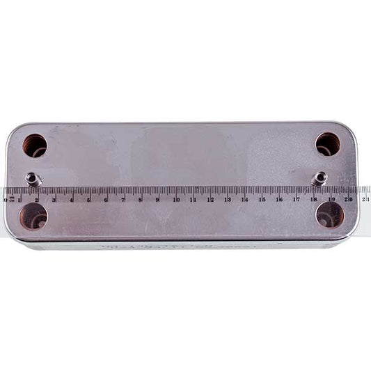 DHW Plate Heat Exchanger (16 plates) for Gas Boiler Compatible with Demrad Aden, Atron, Kalisto 3003200025