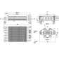 Bithermic Heat Exchanger for Gas Boiler Compatible with Ariston TX/T2 998619