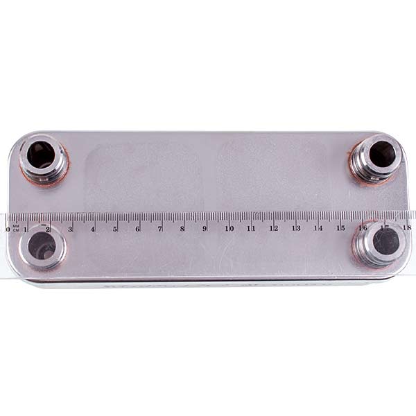 DHW Plate Heat Exchanger (14 plates) for Gas Boiler Compatible with Vaillant 17B1901415