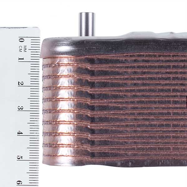 DHW Plate Heat Exchanger (20 plates) for Condensing Boiler Compatible with Viessmann Vitodens 100 WB1B, WB1C 35 kW 7828746