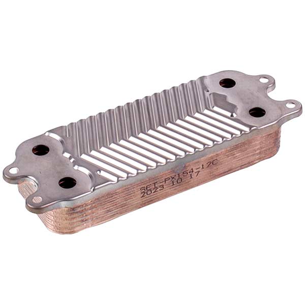 DHW Plate Heat Exchanger (12 plates) for Gas Boiler 0020020018