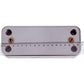 DHW Plate Heat Exchanger (16 plates) for Gas Boiler Compatible with Ariston, Chaffoteaux 17B1901644
