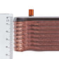 DHW Plate Heat Exchanger (16 plates) for Gas Boiler Compatible with Ariston, Chaffoteaux 17B1901644