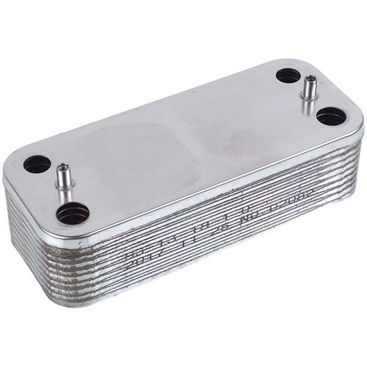DHW Plate Heat Exchanger (18 plates) for Gas Boilerr Compatible with Fondital Tahiti Dual, Nova Florida Aries, Pictor 6SCAMPIA02