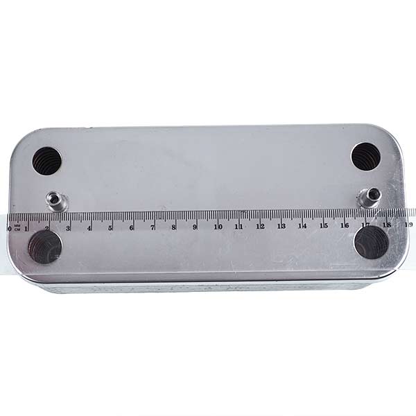 DHW Plate Heat Exchanger (18 plates) for Gas Boilerr Compatible with Fondital Tahiti Dual, Nova Florida Aries, Pictor 6SCAMPIA02