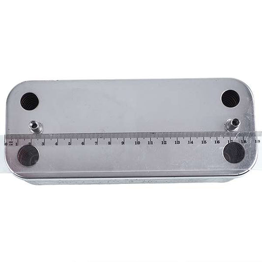 DHW Plate Heat Exchanger (18 plates) for Gas Boilerr Compatible with Fondital Tahiti Dual, Nova Florida Aries, Pictor 6SCAMPIA02