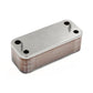 DHW Plate Heat Exchanger (22 plates) for Gas Boiler Compatible with Fondital/Nova Florida 6SCAMPIA05