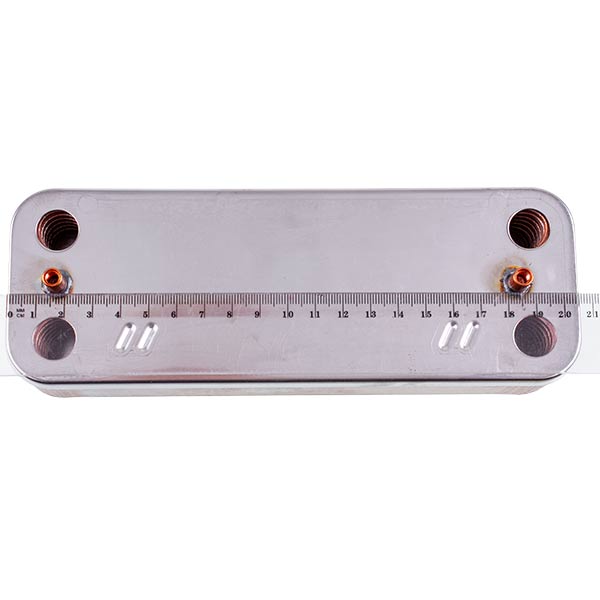 DHW Plate Heat Exchanger (14 plates) for Gas Boiler Compatible with Fondital/Nova Florida 6SCAMPIA08