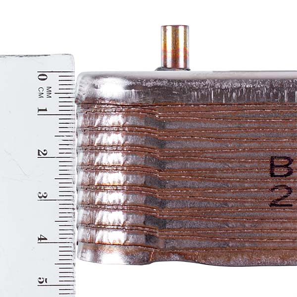 DHW Plate Heat Exchanger Zilmet (16 plates) for Gas Boiler Compatible with Ariston 998483