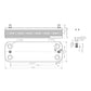 DHW Plate Heat Exchange (16 plates)  for Gas Boiler 61011164