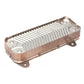 DHW Plate Heat Exchanger for Gas Boiler Compatible with Viessmann Vitopend 100 7817471