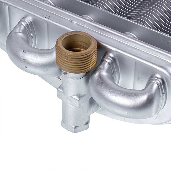 Bithermic Heat Exchanger (72 fins) for Gas Boiler Compatible with Teplowest Optima AGD - 24 2.55.35.076.04