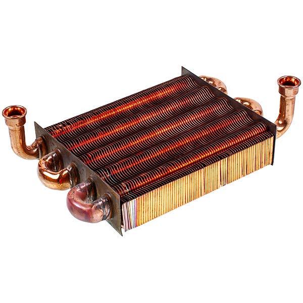 Primary Heat Exchanger for Gas Boiler Compatible with Protherm Jaguar, Lynx 11, 24 kW (from 2014) 0020120231