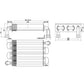 Primary Heat Exchanger for Gas Boiler Compatible with Protherm Jaguar, Lynx 11, 24 kW (from 2014) 0020120231