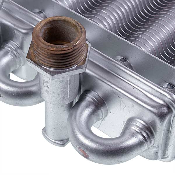 Bithermic Heat Exchanger for Gas Boiler Compatible with Biasi Boiler Sky 24 BI1472104