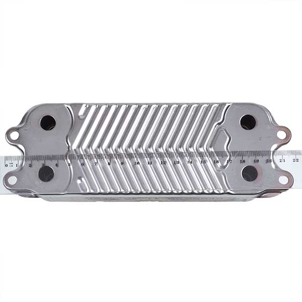 DHW Plate Heat Exchanger (16 plates) for Gas Boiler Compatible with Vaillant, Protherm, Saunier Duval Themaclassic 0020186153