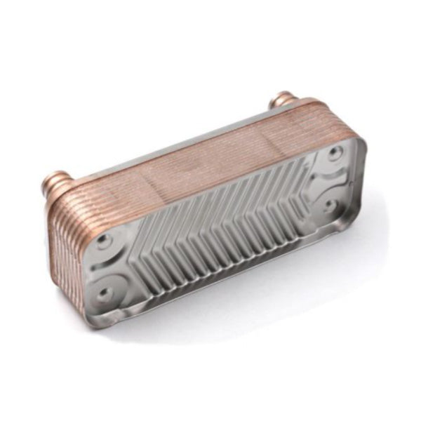 DHW Plate Heat Exchanger (18 plates) for Gas Boiler Compatible with Vaillant 20161220