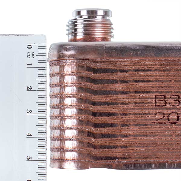 DHW Plate Heat Exchanger (20 plates) for Gas Boiler Compatible with Vaillant 065153