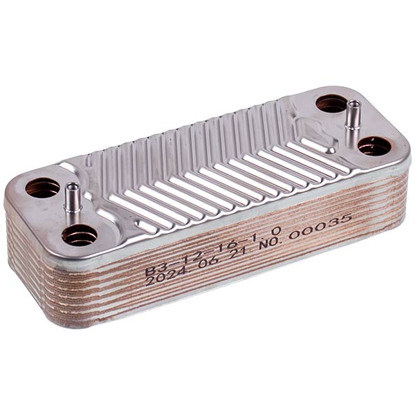 DHW Plate Heat Exchanger (16 plates) for Gas Boiler 7006951209