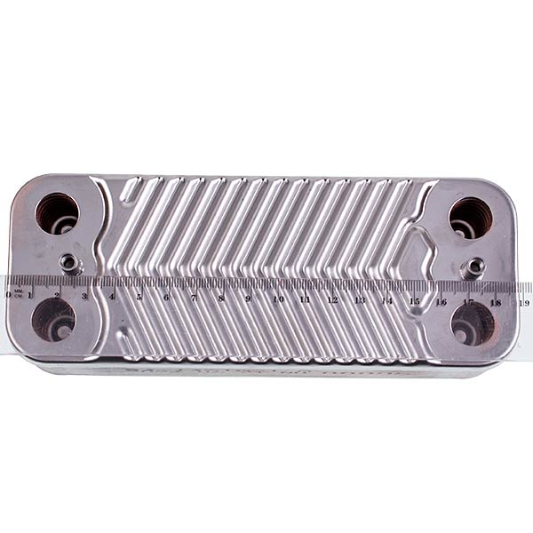 DHW Plate Heat Exchanger (16 plates) for Gas Boiler 7006951209