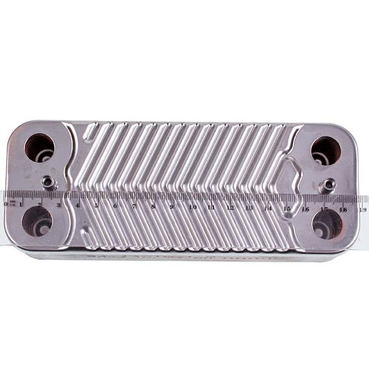 DHW Plate Heat Exchanger (16 plates) for Gas Boiler 7006951209