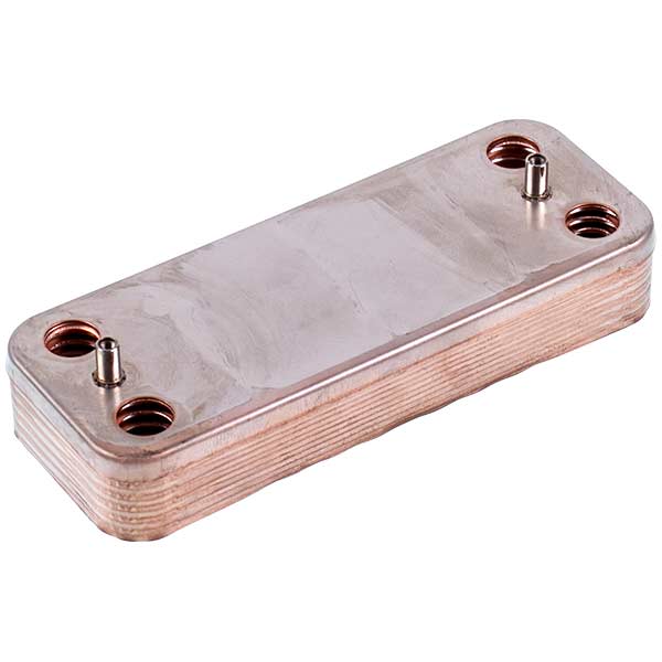 DHW Plate Heat Exchanger (12 plates) for Gas Boiler 17B1901200