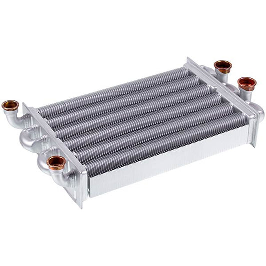 Bithermic Heat Exchanger for Gas Boiler Compatible with Ariston As, Egis 24 kW (up to 2008) 65105094